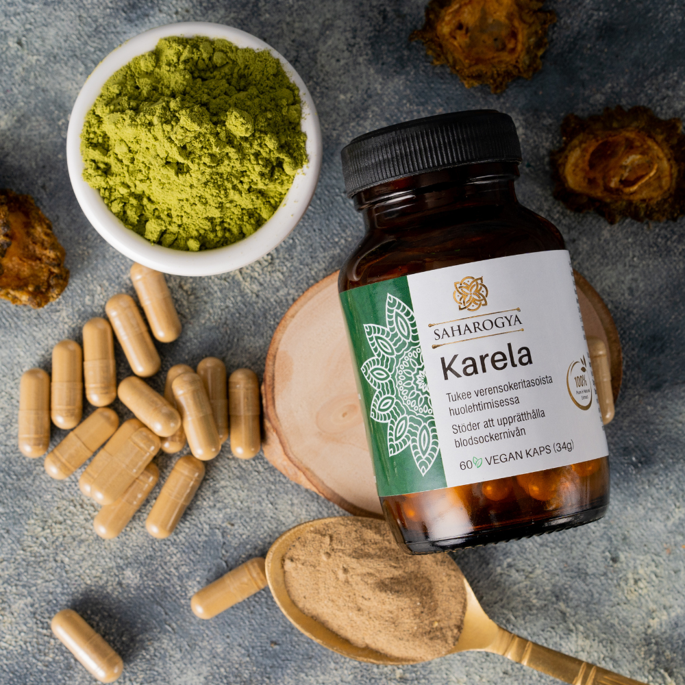 Saharogya Karela 500 mg-Saharogya-Hyvinvoinnin Tavaratalo