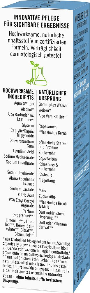 Sante Moisture Fresh Kasvoseerumi-Sante-Hyvinvoinnin Tavaratalo