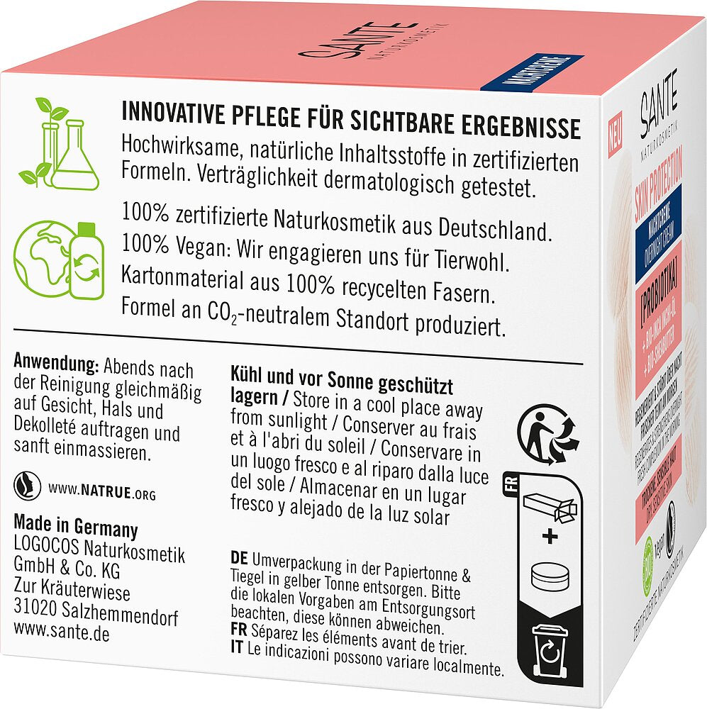 Sante Skin Protection Yövoide-Sante-Hyvinvoinnin Tavaratalo