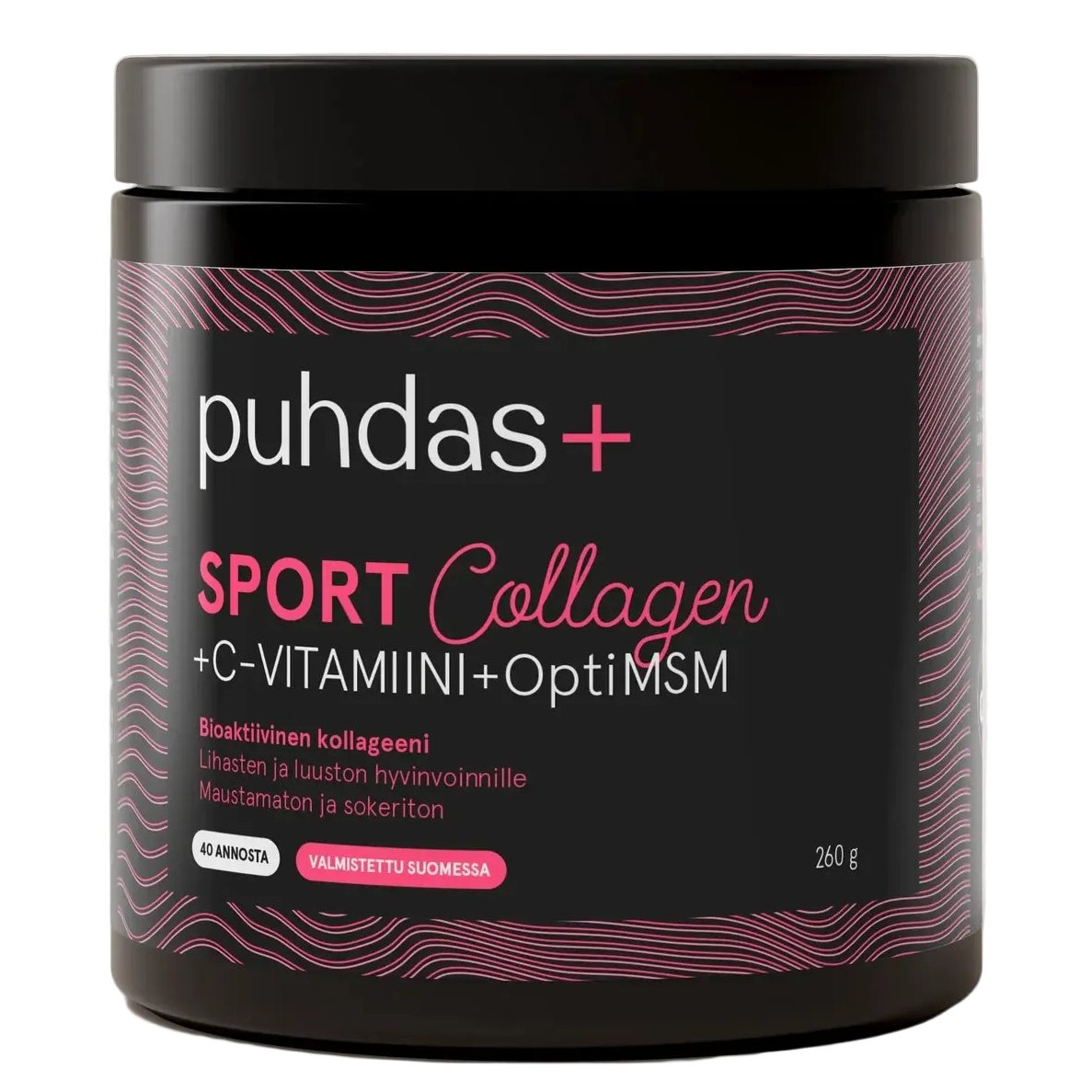 Puhdas+ Sport Collagen & C-vitamiini & OptiMSM