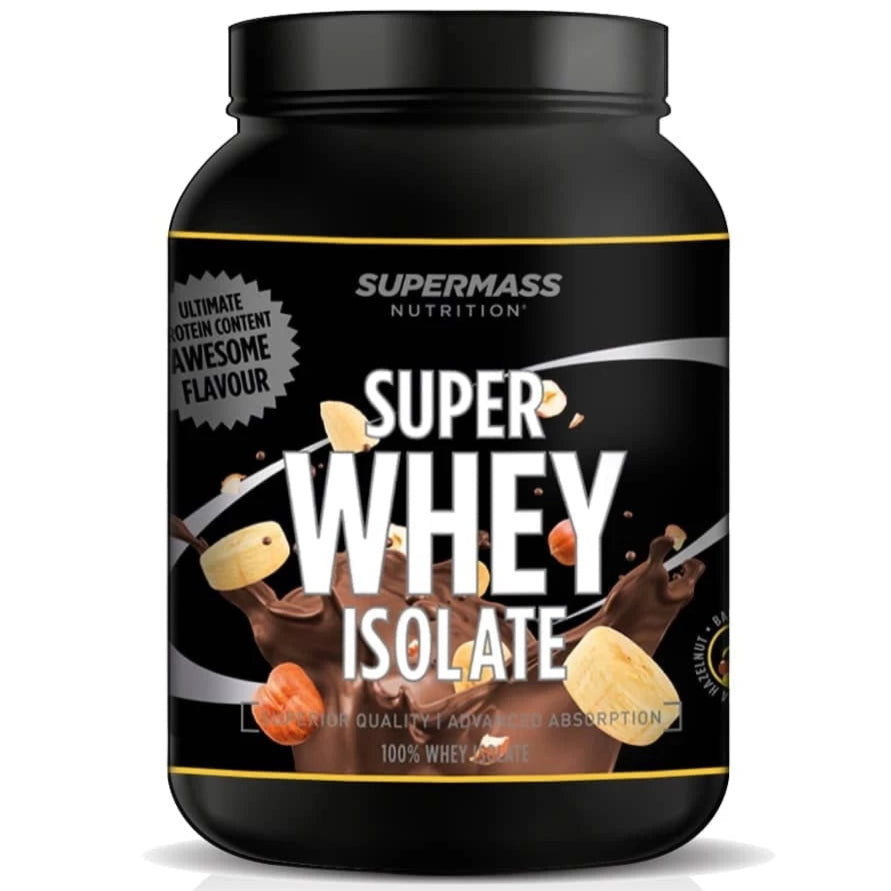 Supermass Nutrition SUPER WHEY ISOLATE Banana-Hazelnut-Supermass Nutrition-Hyvinvoinnin Tavaratalo
