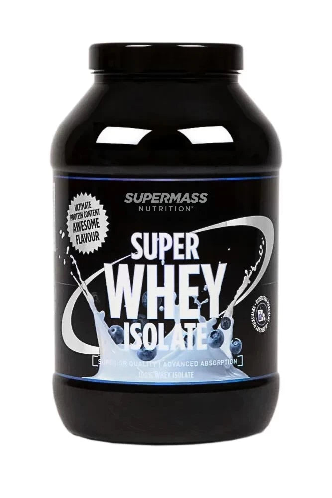 Supermass Nutrition SUPER WHEY ISOLATE Blueberry Milkshake-Supermass Nutrition-Hyvinvoinnin Tavaratalo