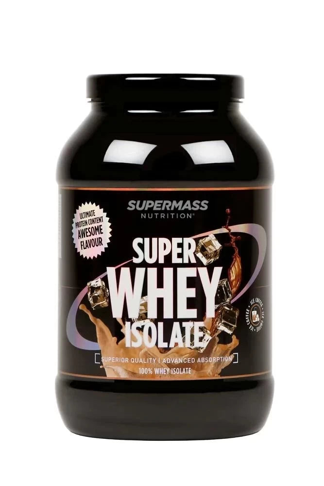 Supermass Nutrition SUPER WHEY ISOLATE Ice Coffee-Supermass Nutrition-Hyvinvoinnin Tavaratalo