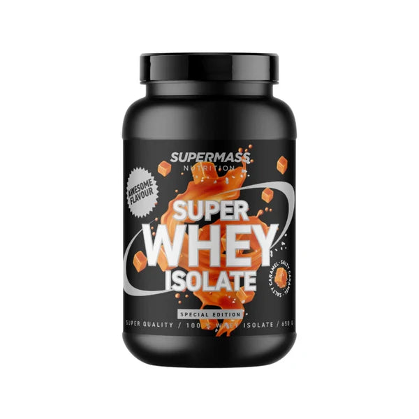 Supermass Nutrition SUPER WHEY ISOLATE Salty Caramel-Supermass Nutrition-Hyvinvoinnin Tavaratalo