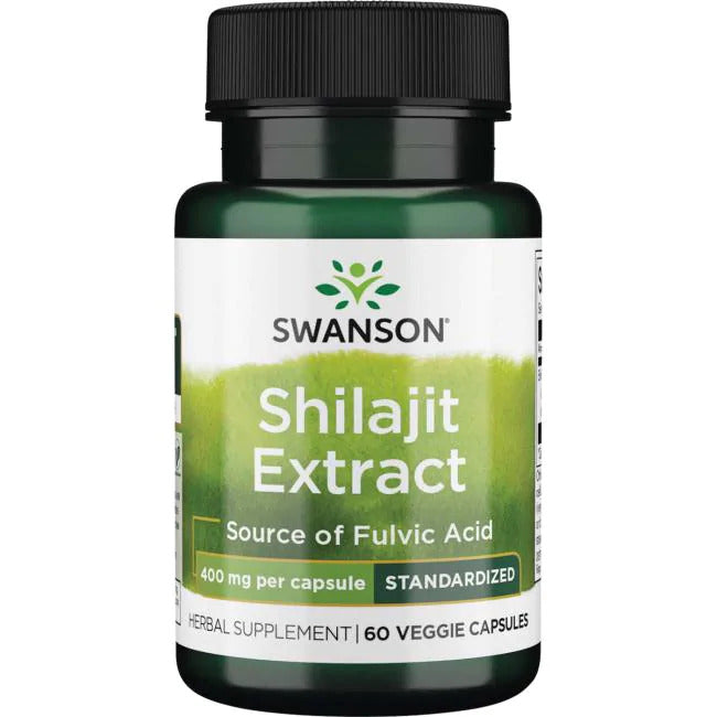 Swanson Shilajit Extract 400 mg-Swanson-Hyvinvoinnin Tavaratalo