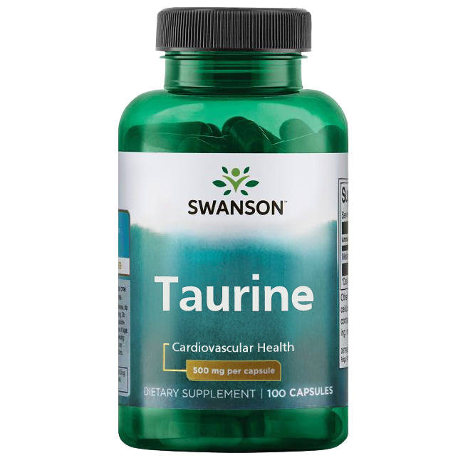 Swanson Taurine 500 mg-Swanson-Hyvinvoinnin Tavaratalo