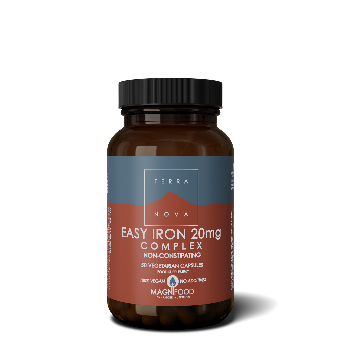 Terranova Easy Iron 20 mg Complex-Terranova-Hyvinvoinnin Tavaratalo
