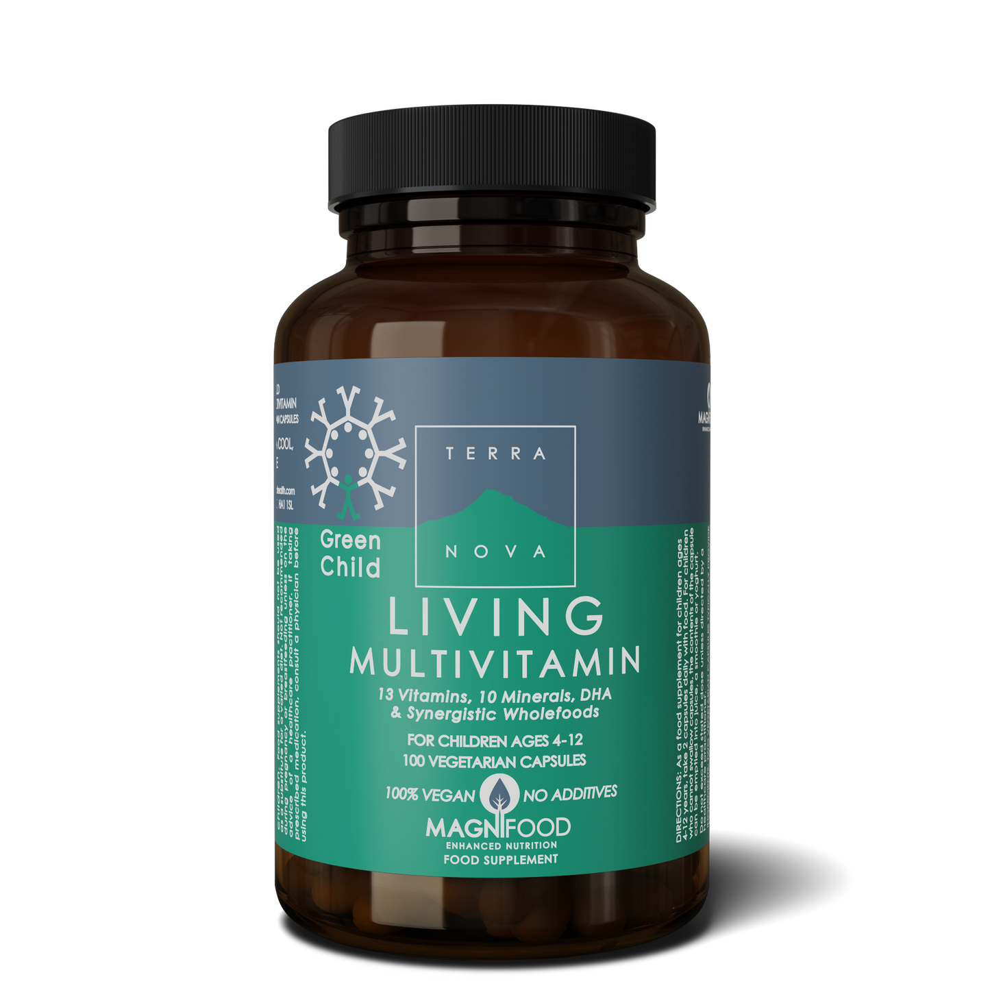 Terranova Green Child Living Multivitamin-Terranova-Hyvinvoinnin Tavaratalo