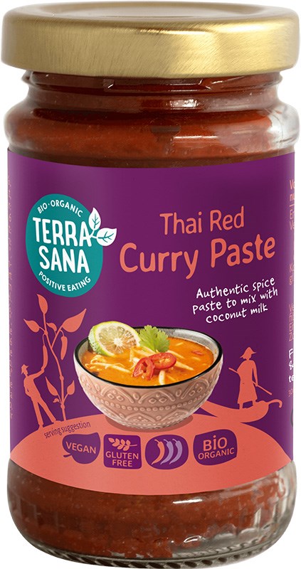 Terrasana Luomu Punainen Currytahna-TerraSana-Hyvinvoinnin Tavaratalo