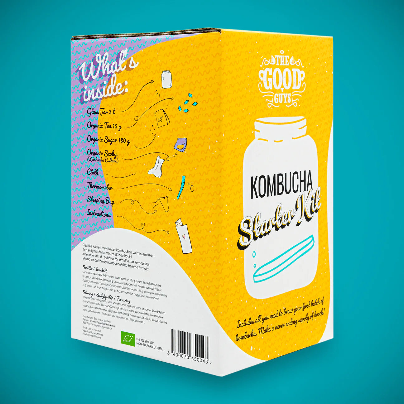 The Good Guys Kombucha Starter Kit-The Good Guys-Hyvinvoinnin Tavaratalo