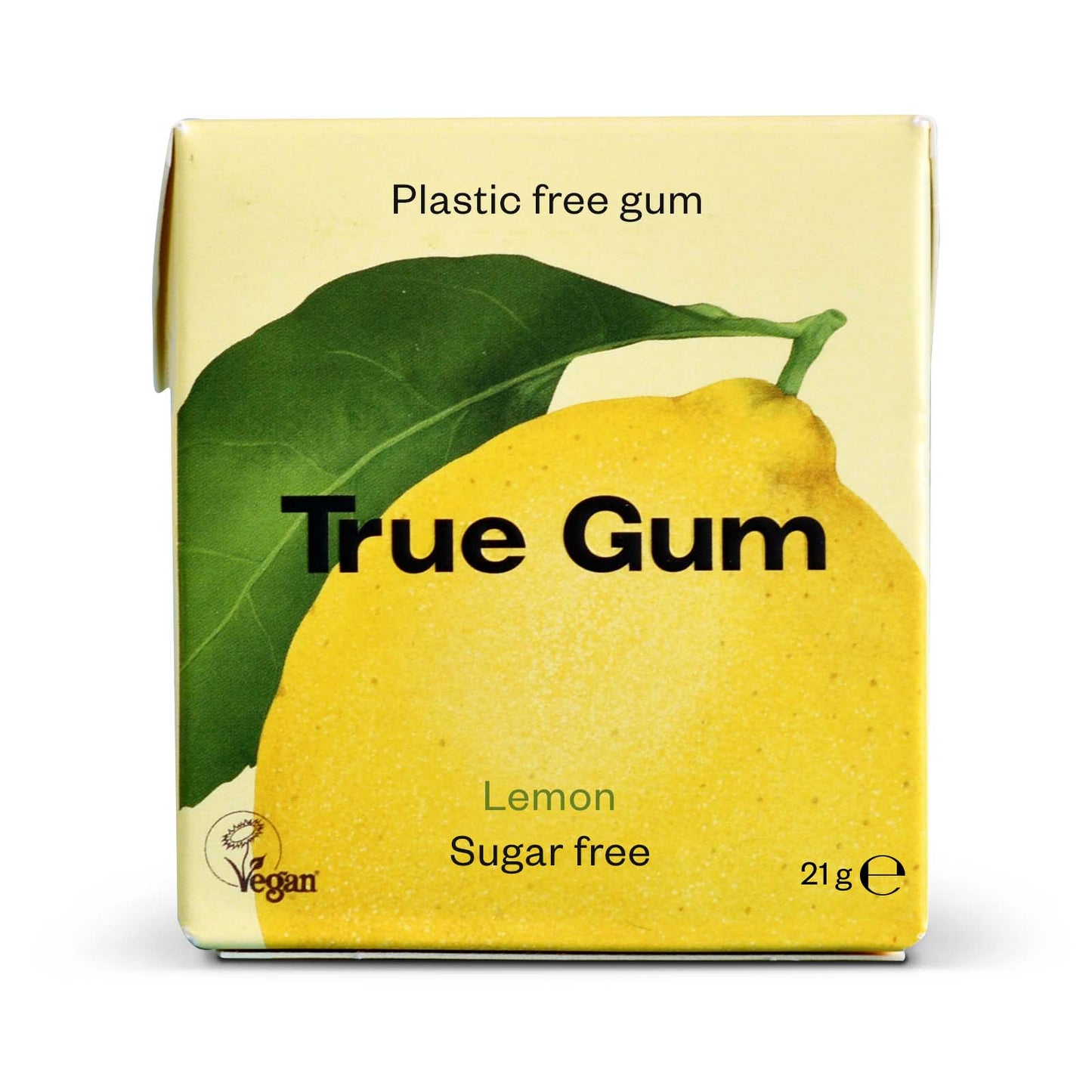 True Gum Luonnollinen Ksylitolipurukumi Sitruuna-True Co.-Hyvinvoinnin Tavaratalo