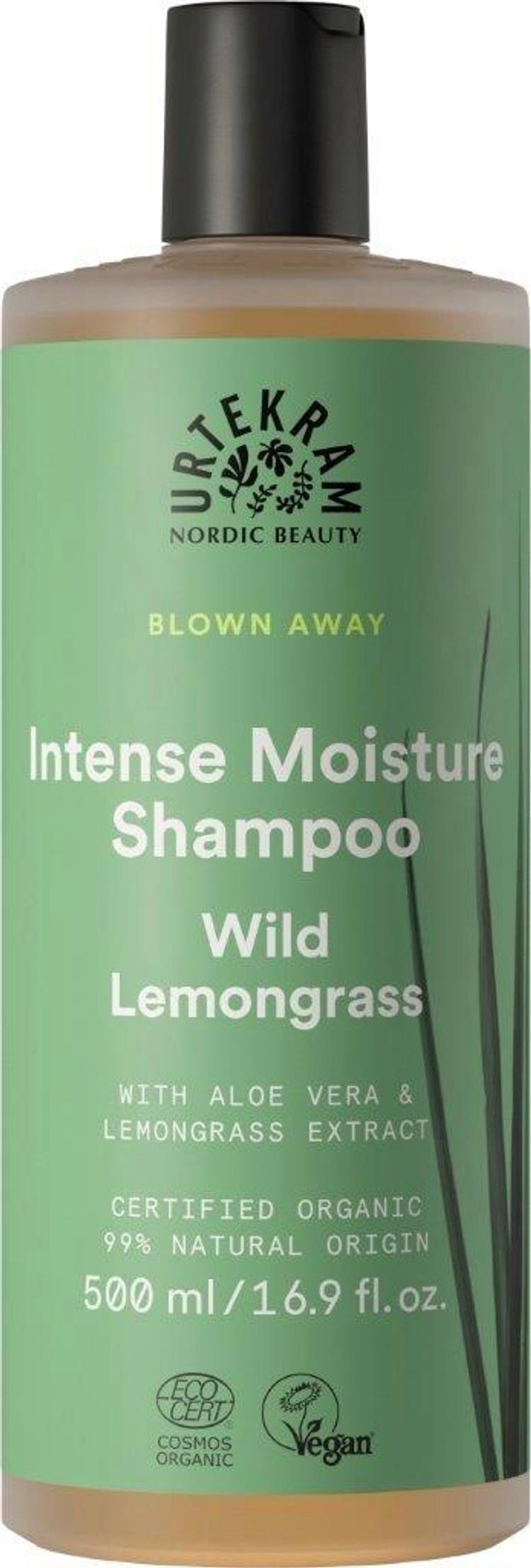 Urtekram Blown Away Wild Lemongrass Shampoo, 500 ml-Urtekram-Hyvinvoinnin Tavaratalo