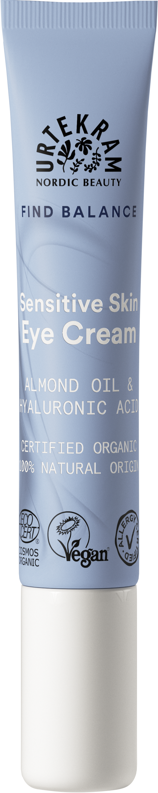 Urtekram Find Balance Fragrance Free Silmänympärysvoide-Urtekram-Hyvinvoinnin Tavaratalo