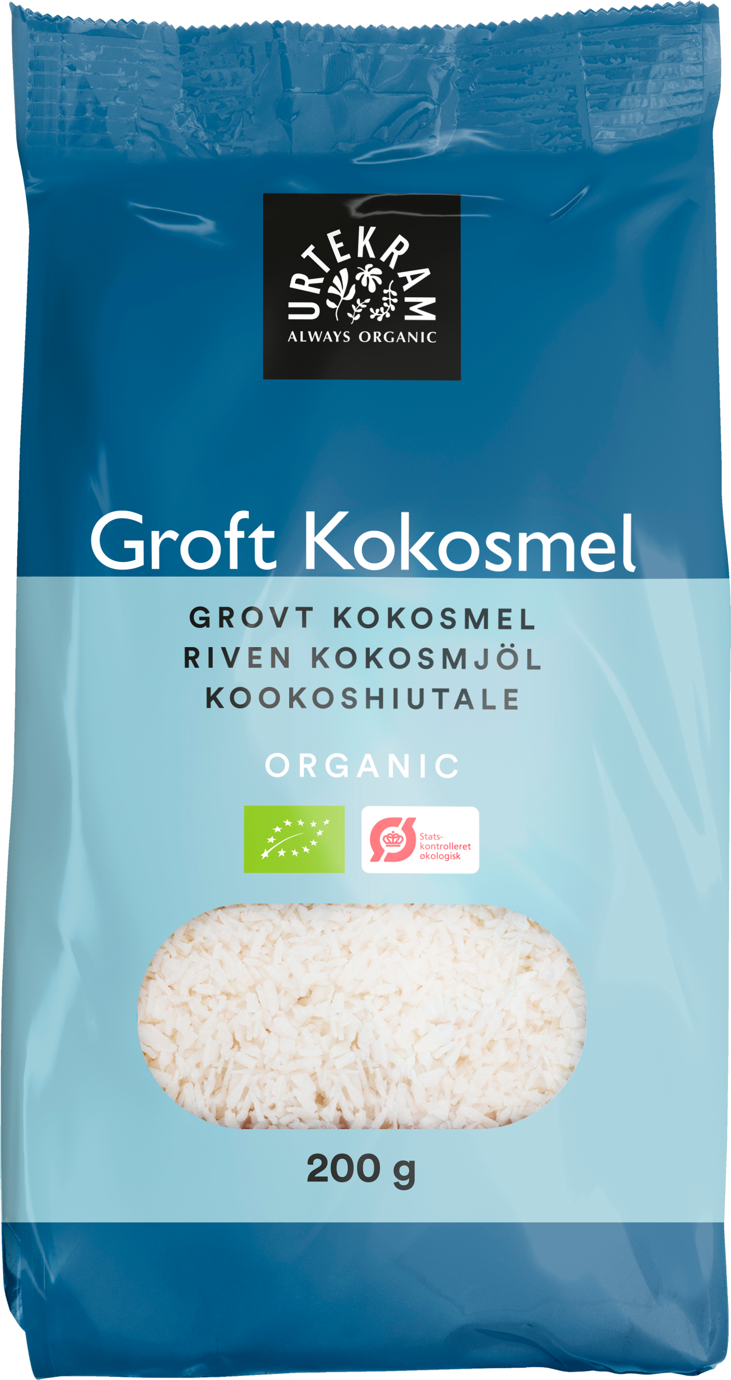 Urtekram Luomu Kookoshiutale-Urtekram-Hyvinvoinnin Tavaratalo