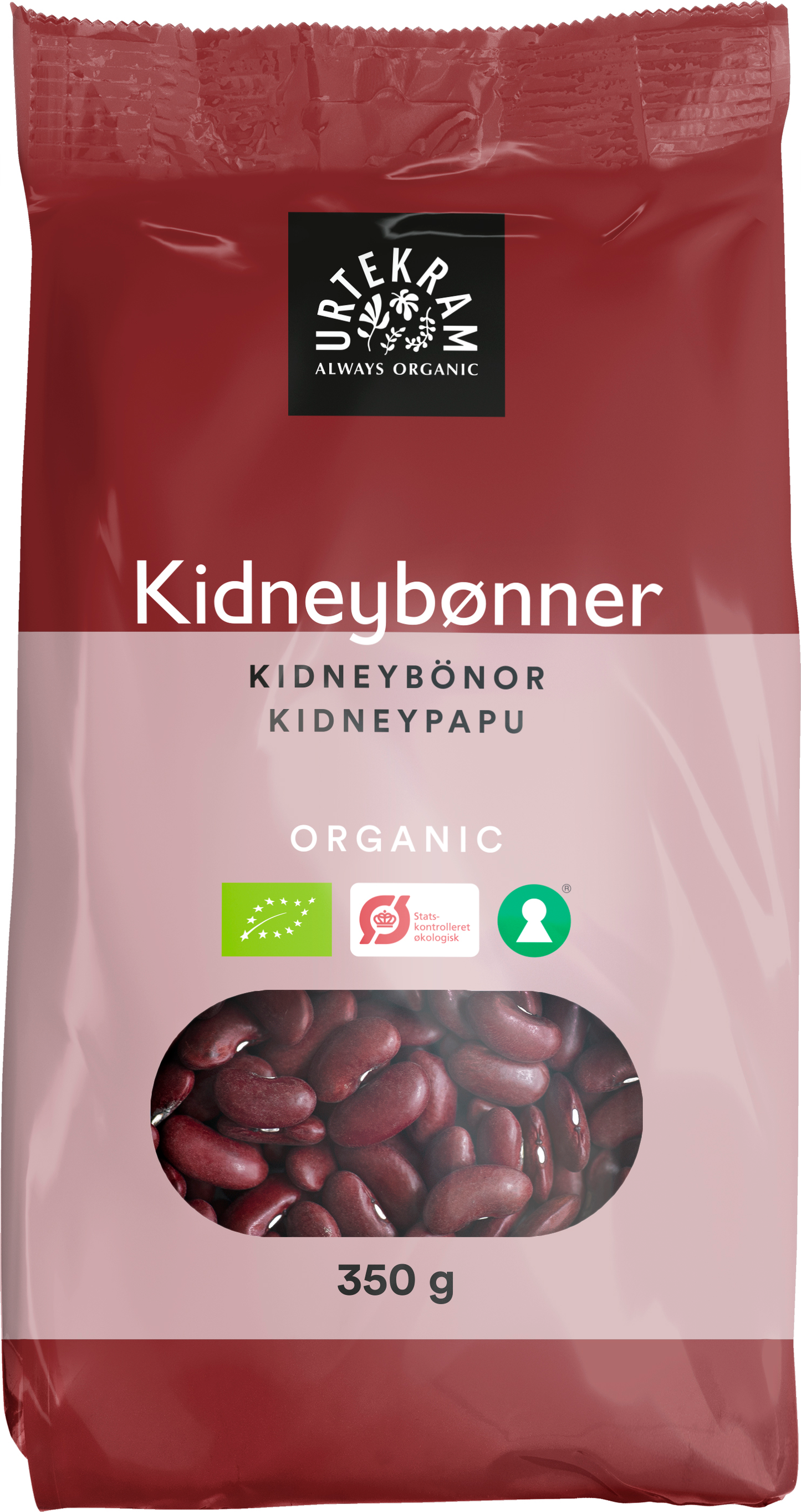 Urtekram Luomu Punainen Kidneypapu-Urtekram-Hyvinvoinnin Tavaratalo