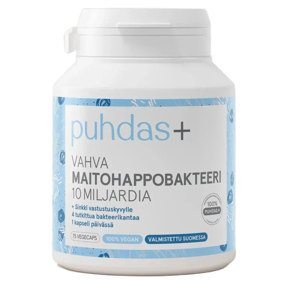Puhdas+ Vahva Maitohappobakteeri 10 miljardia