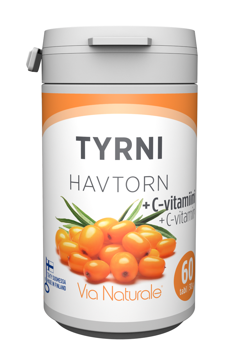 Via Naturale Tyrni + C-vitamiini-Via Naturale-Hyvinvoinnin Tavaratalo