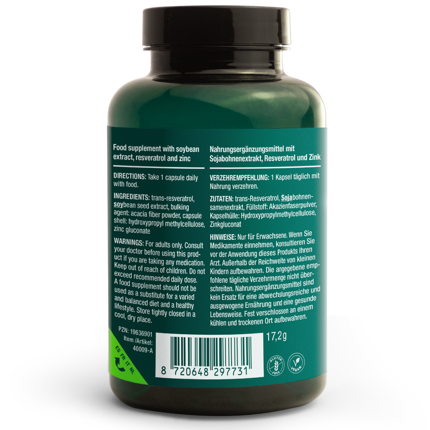 Vitalized Spermidine & Resveratrol-Vitalized-Hyvinvoinnin Tavaratalo