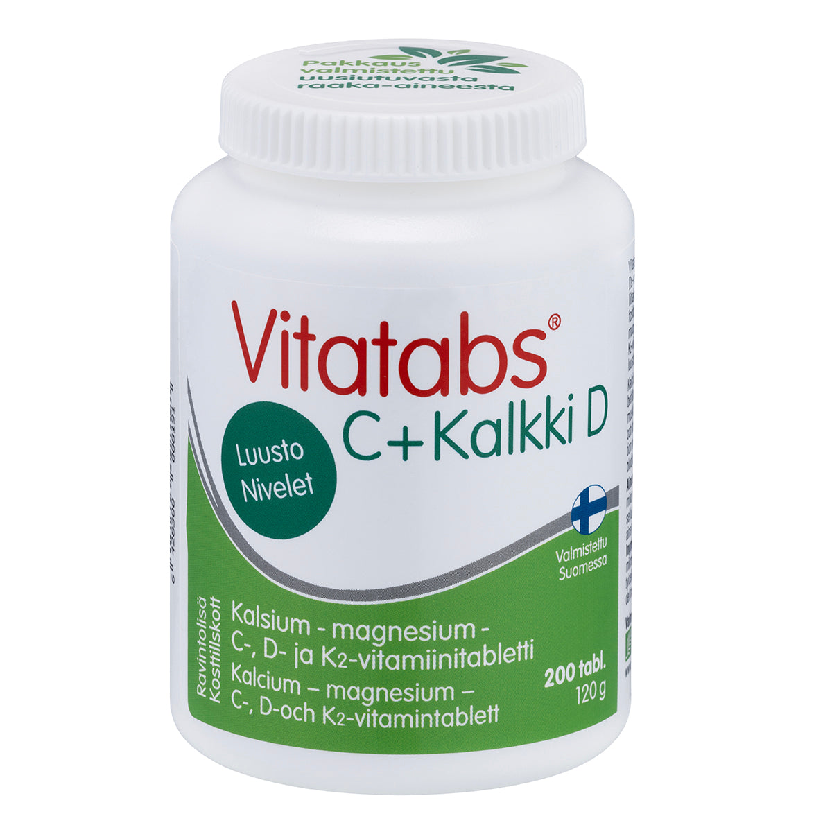 Vitatabs C + Kalkki D-Hankintatukku-Hyvinvoinnin Tavaratalo