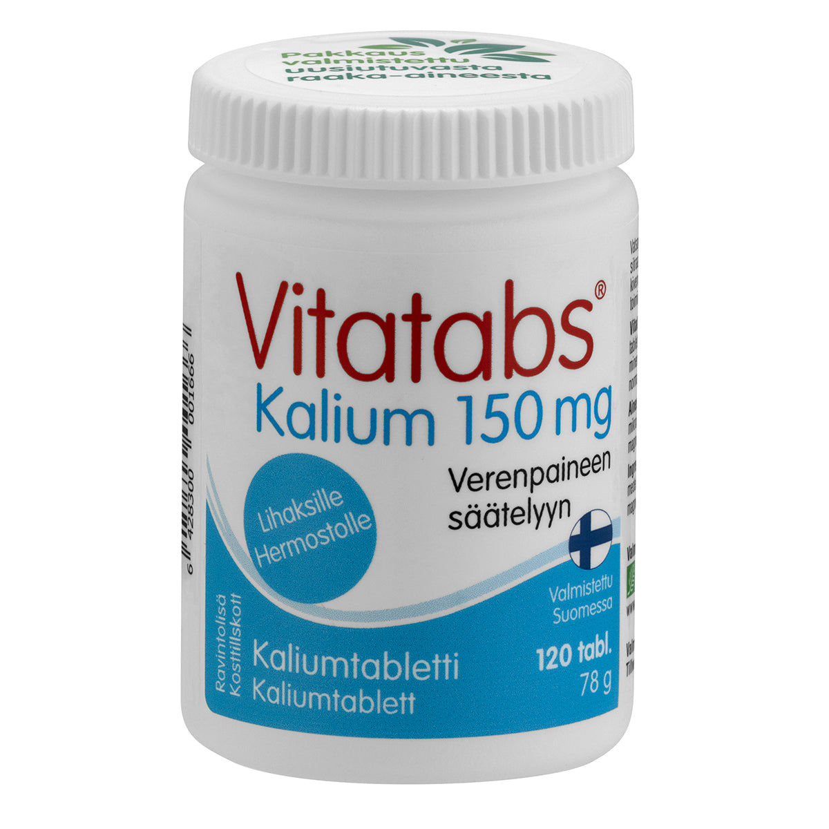 Vitatabs Kalium-Hankintatukku-Hyvinvoinnin Tavaratalo