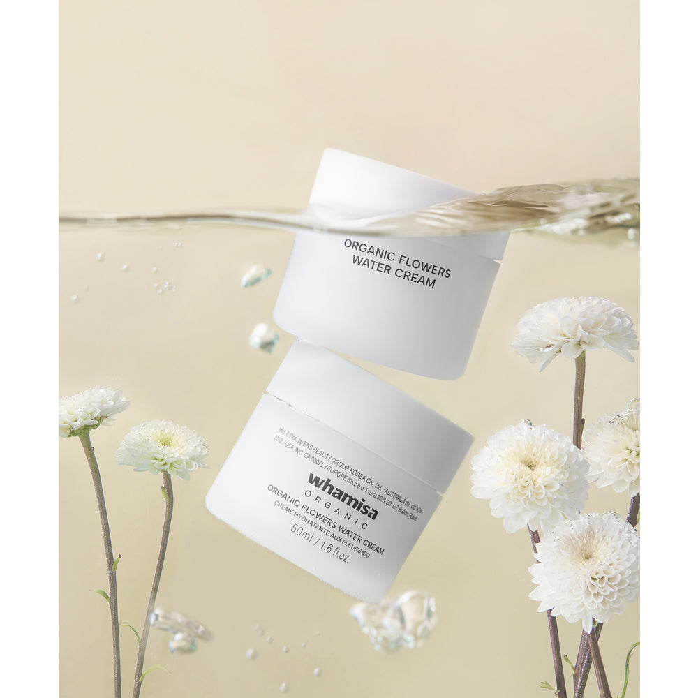 Whamisa Organic Flowers Water Cream-Whamisa-Hyvinvoinnin Tavaratalo