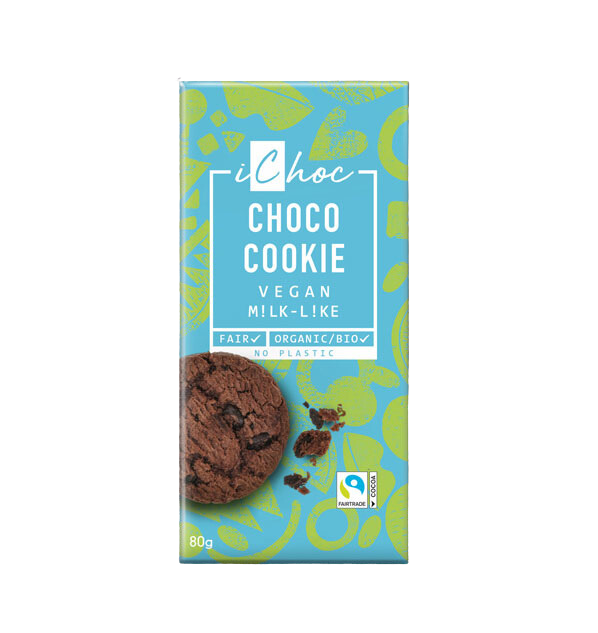 iChoc Luomu Cookie Suklaa-iChoc-Hyvinvoinnin Tavaratalo