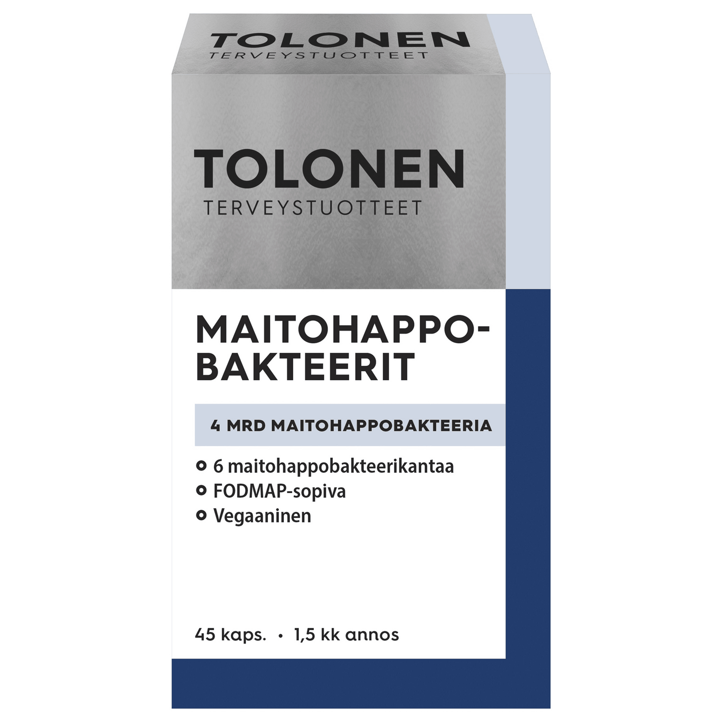 Tolonen Maitohappobakteeri 4 mrd-Tolonen-Hyvinvoinnin Tavaratalo