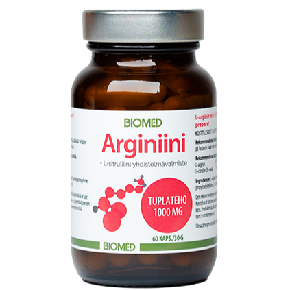 Biomed Arginiini-Biomed-Hyvinvoinnin Tavaratalo