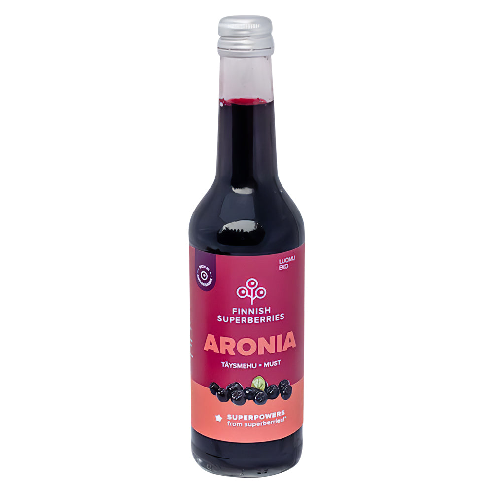 Finnish Superberries Luomu Aroniatäysmehu-Finnish Superberries-Hyvinvoinnin Tavaratalo