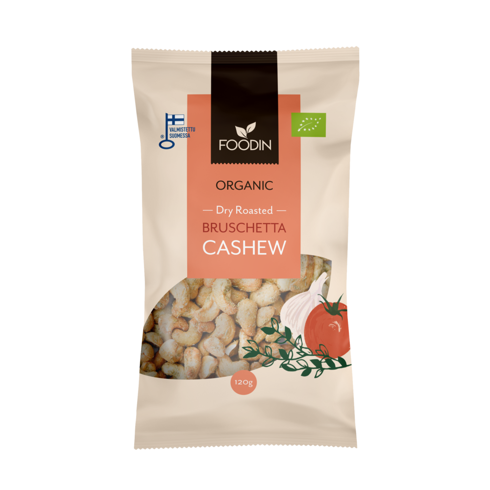 Foodin Luomu Bruschetta Cashew-Foodin-Hyvinvoinnin Tavaratalo