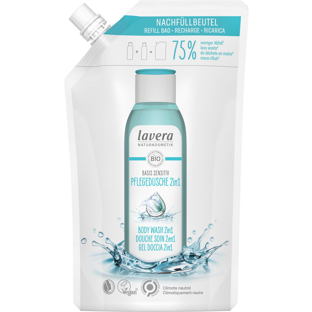 Lavera Basis Sensitiv Body Wash 2in1-Lavera-Hyvinvoinnin Tavaratalo
