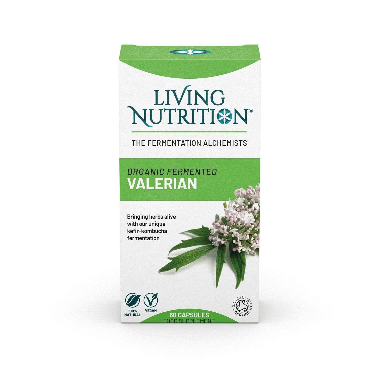 Living Nutrition Fermentoitu Valeriaana-Living Nutrition-Hyvinvoinnin Tavaratalo