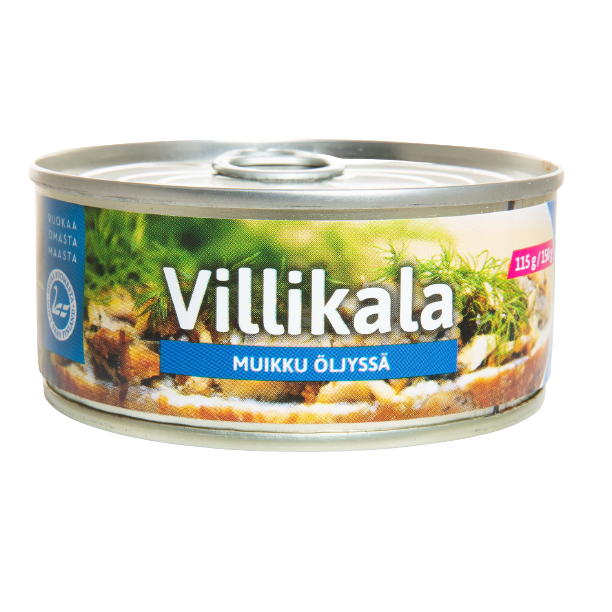 Pielisen Kala Villikala Muikku öljyssä-Pielisen Kala-Hyvinvoinnin Tavaratalo