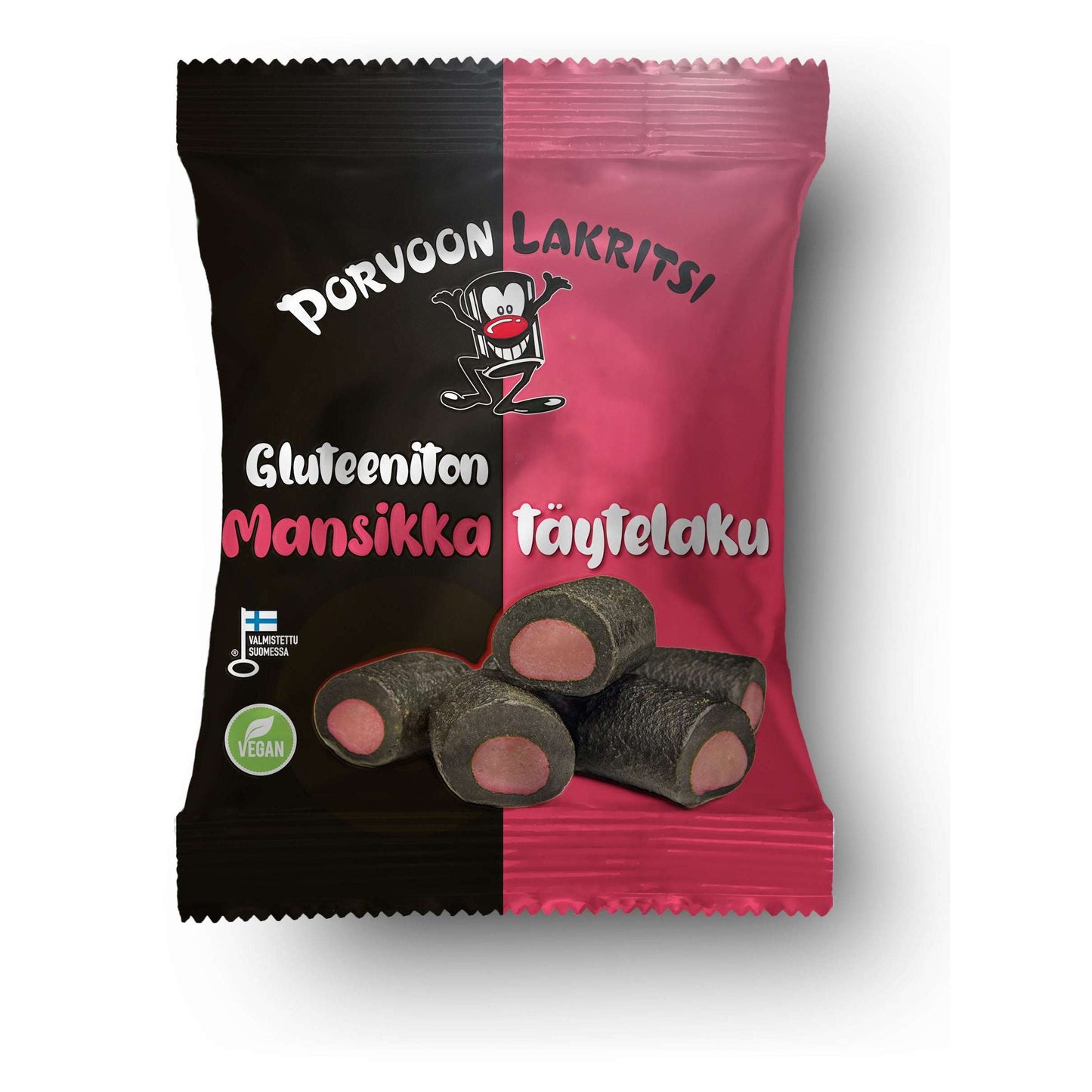Porvoon Lakritsi Gluteeniton Mansikkalaku-Porvoon Lakritsi-Hyvinvoinnin Tavaratalo