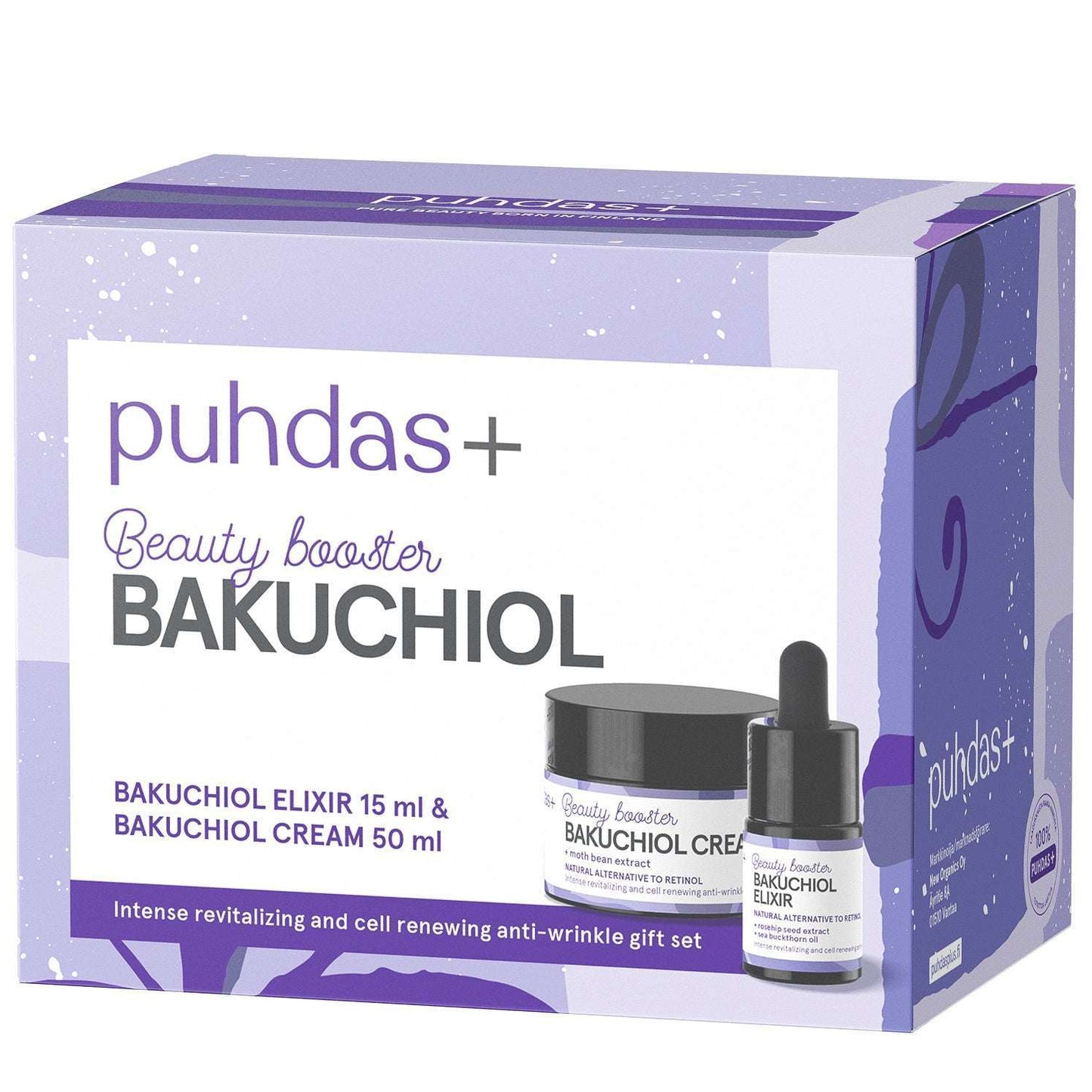 Puhdas+ Bakuchiol Lahjapakkaus-Puhdas+-Hyvinvoinnin Tavaratalo