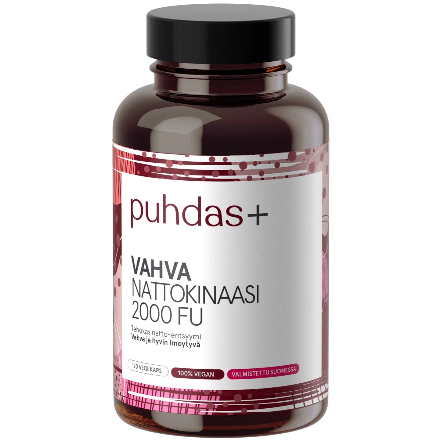 Puhdas+ Vahva Nattokinaasi-Puhdas+-Hyvinvoinnin Tavaratalo