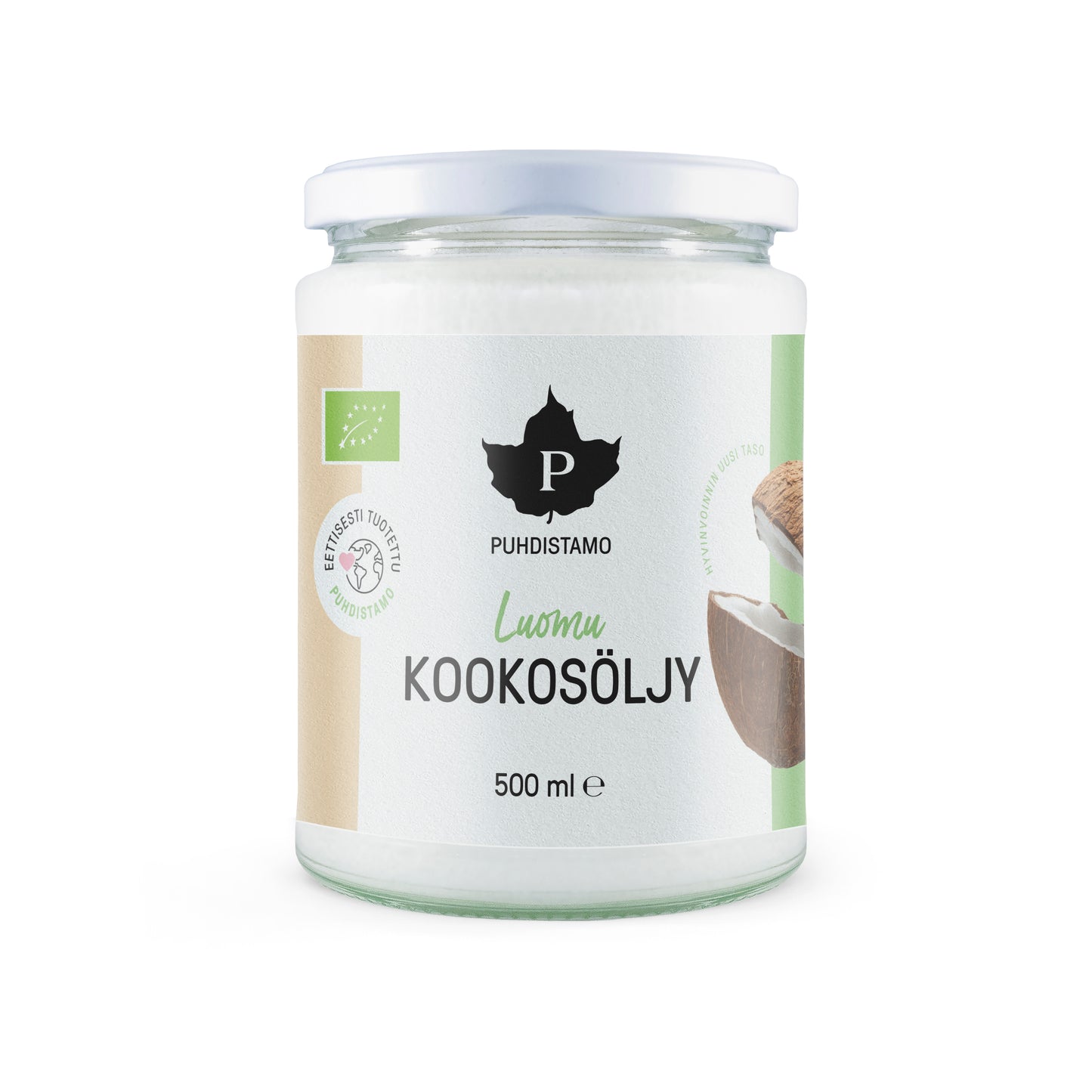 Puhdistamo Luomu Kookosöljy-Puhdistamo-Hyvinvoinnin Tavaratalo