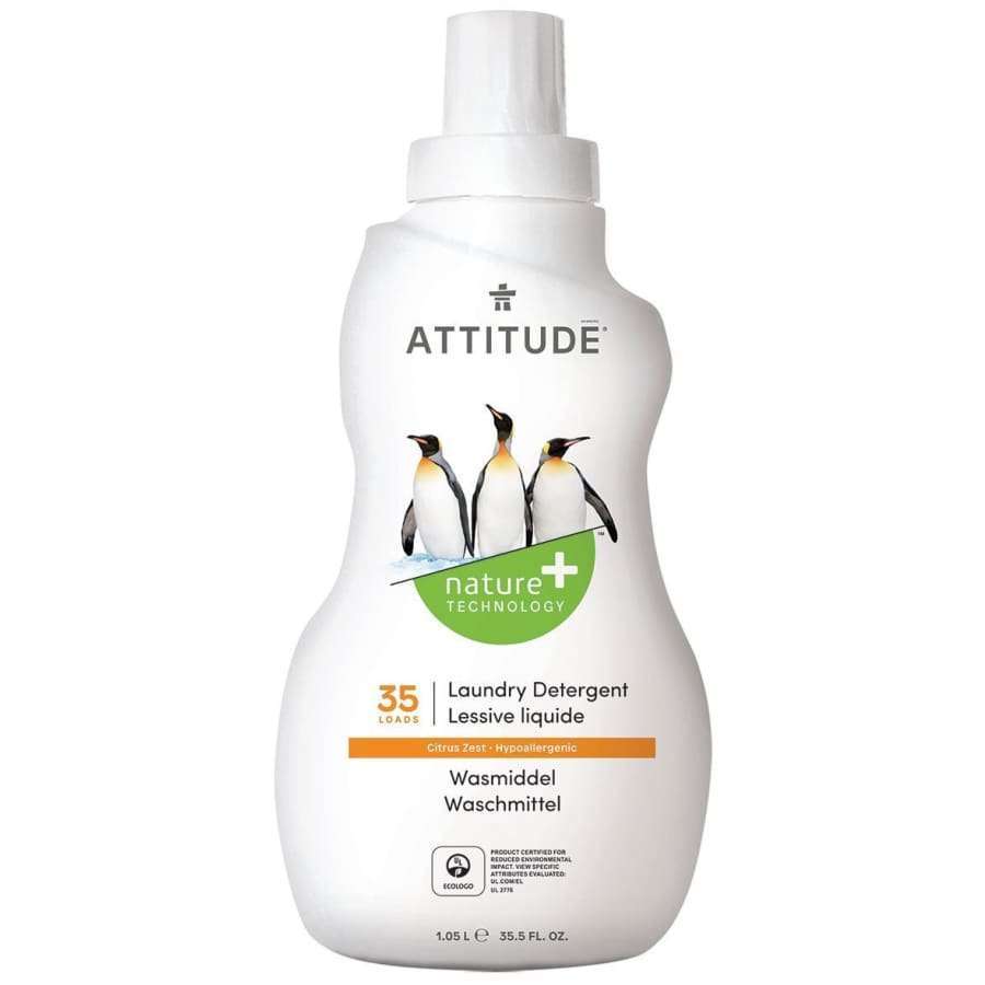Attitude Pyykinpesuaine Citrus Zest-Attitude-Hyvinvoinnin Tavaratalo