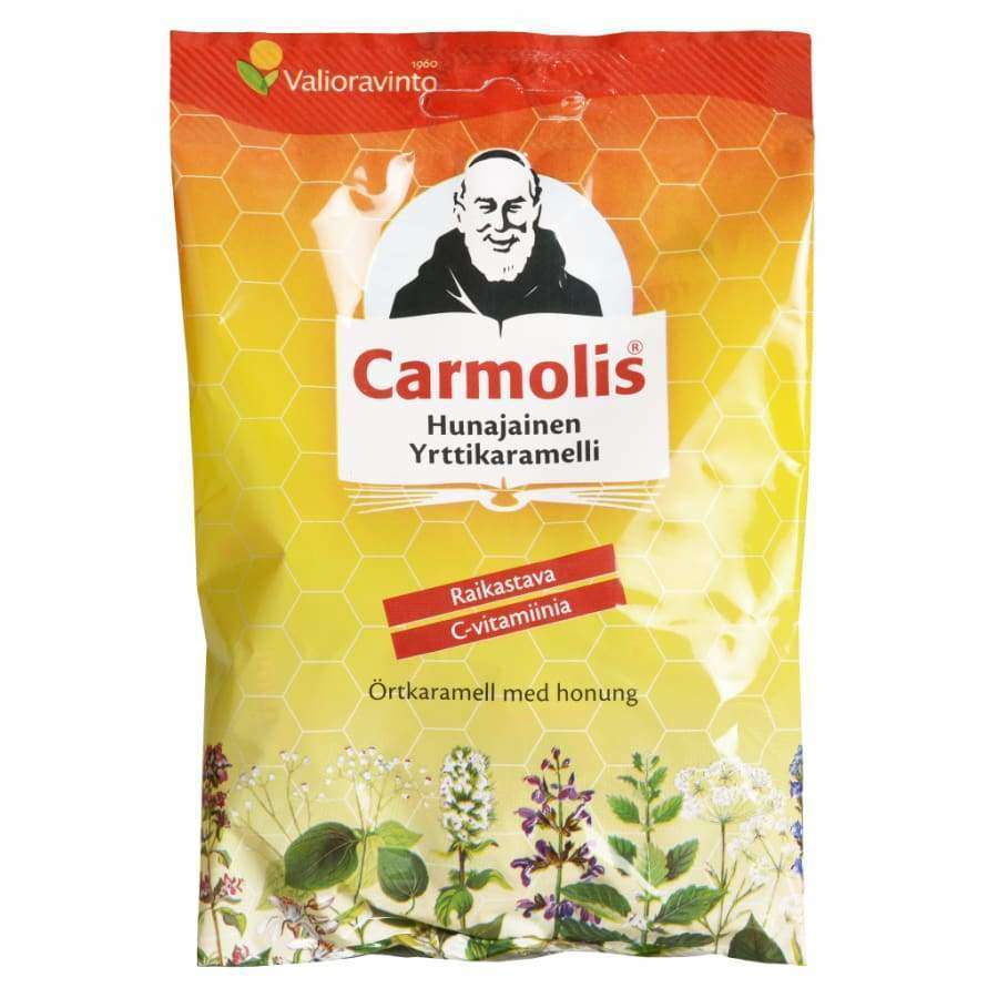 Carmolis Yrttikaramelli Hunajainen-Carmolis-Hyvinvoinnin Tavaratalo