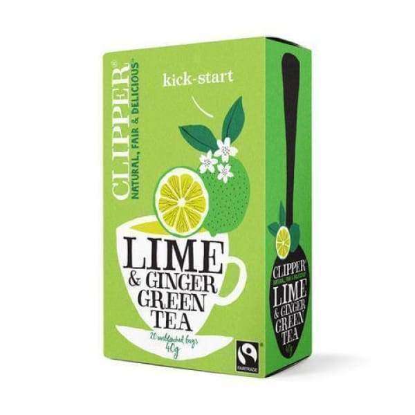 Clipper Luomu Vihreä Lime & Inkivääri tee-Clipper-Hyvinvoinnin Tavaratalo
