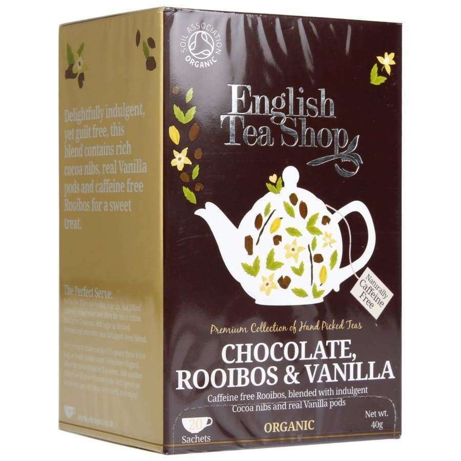 English Tea Shop Luomu Suklaa-Rooibos-Vanilja Tee-English Tea Shop-Hyvinvoinnin Tavaratalo