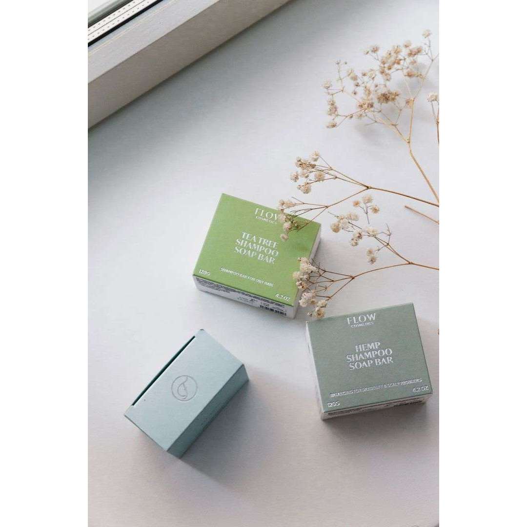 FLOW Cosmetics Shampoopala Tea Tree-FLOW Cosmetics-Hyvinvoinnin Tavaratalo