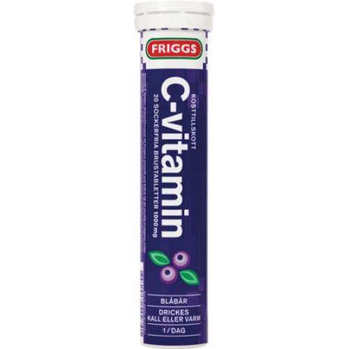 Friggs C-vitamiinipore Mustikka-Friggs-Hyvinvoinnin Tavaratalo
