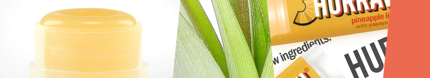 Hurraw! Huulivoide Ananas-Hurraw!-Hyvinvoinnin Tavaratalo