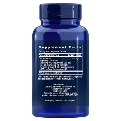 Life Extension Curcumin Elite-Life Extension-Hyvinvoinnin Tavaratalo
