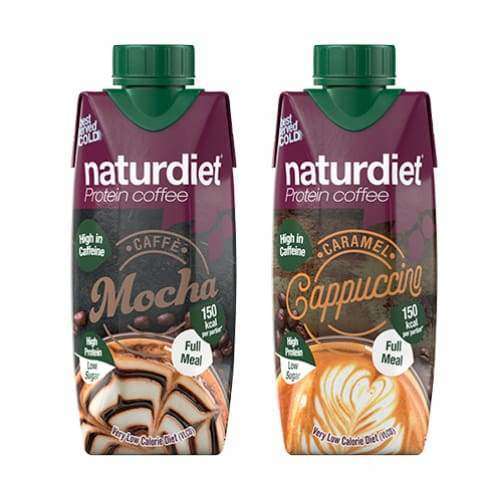 Naturdiet Proteiinikahvi Caramel Cappuccino, 12-pack-Naturdiet-Hyvinvoinnin Tavaratalo