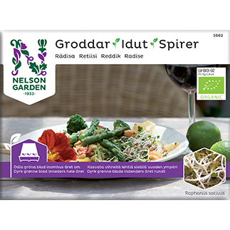 Nelson Garden Idut Luomu Retiisi-Nelson Garden-Hyvinvoinnin Tavaratalo