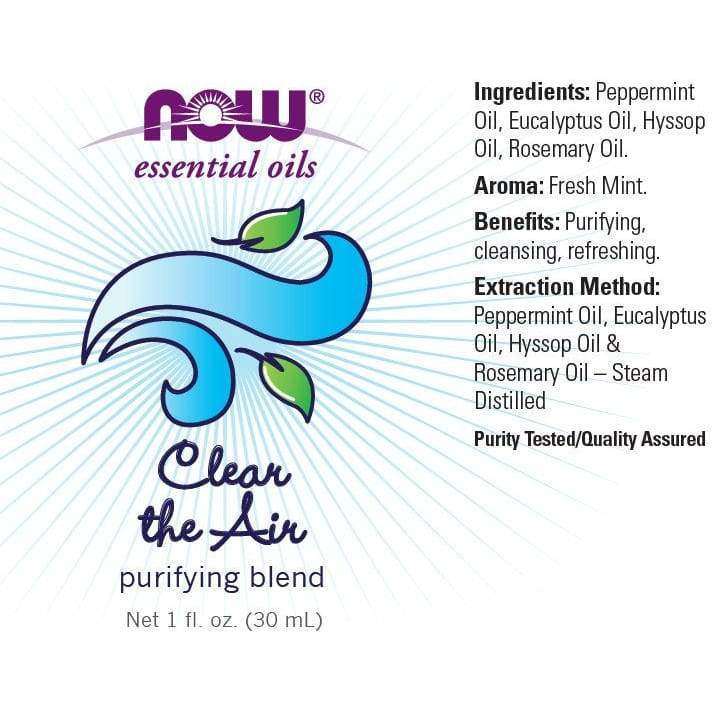 Now Foods Clear The Air Oil Blend-Now Foods-Hyvinvoinnin Tavaratalo