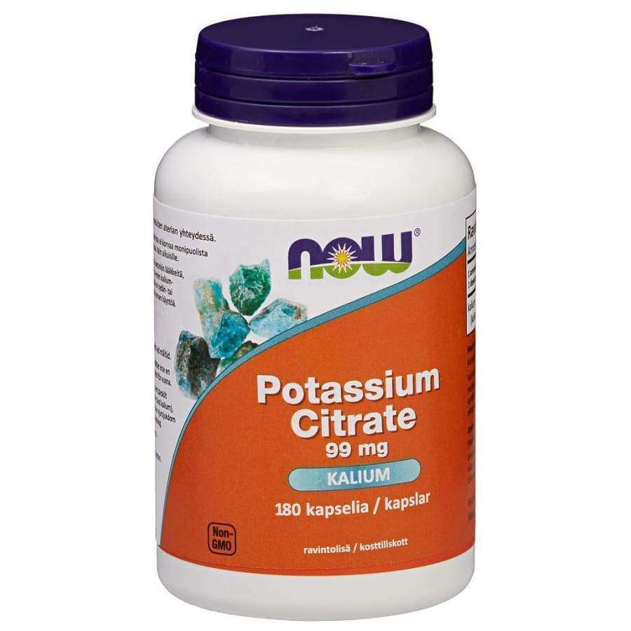 Now Foods Kaliumsitraatti-Now Foods-Hyvinvoinnin Tavaratalo