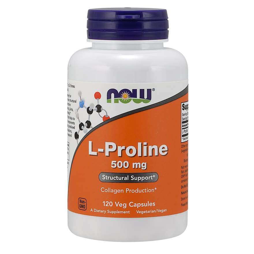 Now Foods L-Proline-Now Foods-Hyvinvoinnin Tavaratalo